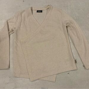 DKNY Cream Long Sleeve sweater